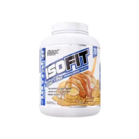 Nutrex ISOFIT 5lbs (2,27kg) 100% Whey Protein Isolate tối ưu quá trình tăng cơ , phục hồi cơ sau tập