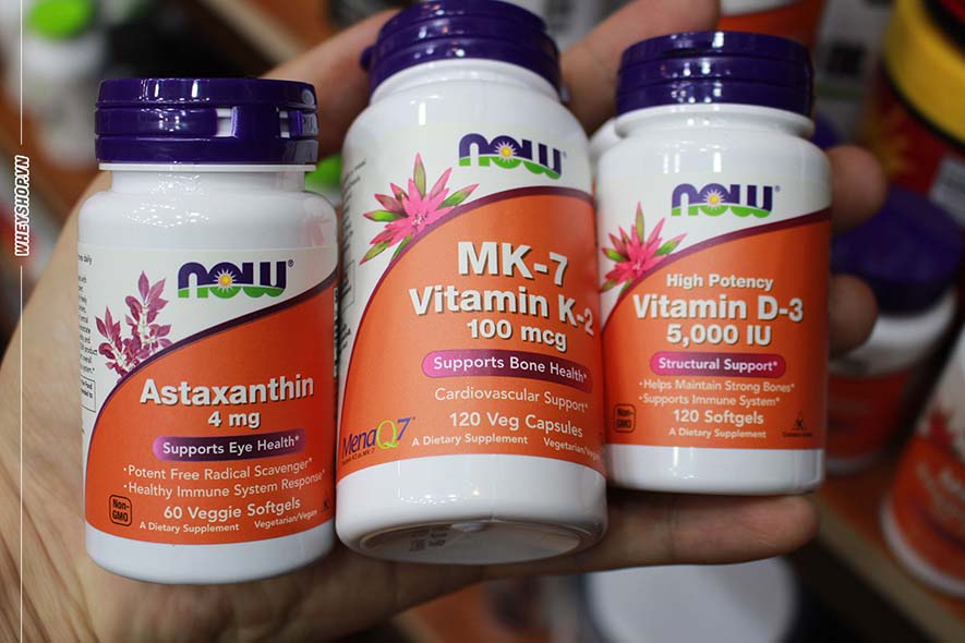 Now Vitamin K2 MK7 cung cấp 100mcg mỗi lần dùng, hỗ trợ chắc khỏe xương khớp, phòng chống xơ vữa động mạch, đột quỵ, cải thiện sức khỏe toàn diện