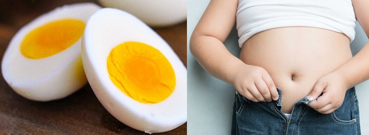 Ăn trứng vịt đem tăng cân nặng không?