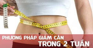 Cách giảm cân 2 tuần không dùng thuốc