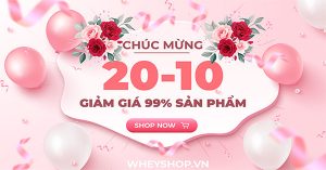 Event ngày Phụ Nữ Việt Nam 20/10 – Tặng quà giá trị, voucher giảm giá