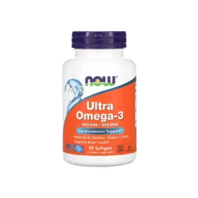 Ostrovit Omega 3 Ultra bổ sung hàm lượng lớn Omega 3 thiết yếu cho sức khỏe, giúp cải thiện sức khỏe tim mạch, não bộ, chống viêm,… mang tới nhiều lợi ích