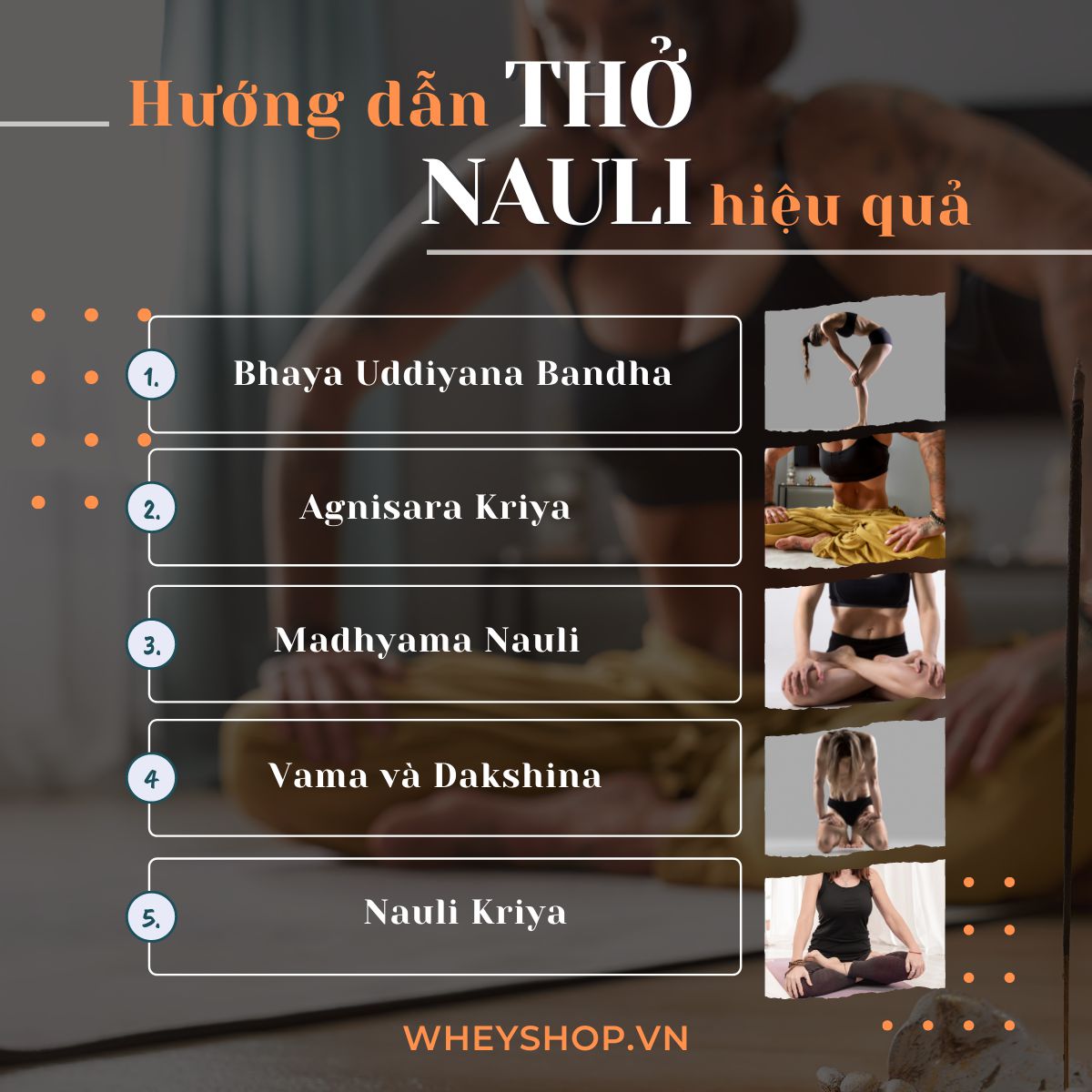 Nauli thực chất là một động tác Yoga cổ xưa nhằm mục đích đào thải độc tố ra ngoài cơ thể thông qua quá trình hô hấp. Đây là một phương thức mang lại nhiều...