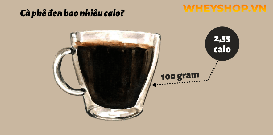 1 ly cà phê đen đá bao nhiêu calo?