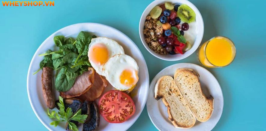 Bữa sáng nên ăn gì để tăng cân ? Bài viết dưới đây WheyShop sẽ giúp các bạn tìm hiểu về sự quan trọng của bữa sáng, những lời khuyên của chuyên gia về chế độ...