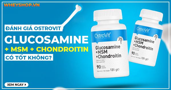 Nếu bạn đang phân vân không rõ Ostrovit Glucosamine + MSM + Chondroitin có tốt không thì hãy cùng WheyShop review đánh giá sản phẩm qua bài viết...