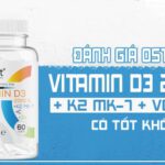 Cùng WheyShop review đánh giá OstroVit Vitamin D3 2000IU + K2 MK-7 + VC + Zinc có tốt không qua bài viết chi tiết sau đây ngay nhé...