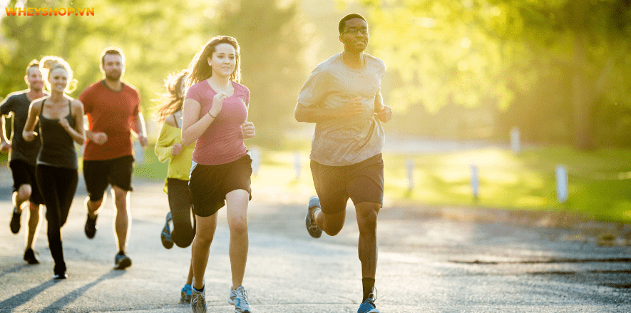 Chạy bộ lúc 5 giờ sáng giúp nâng cao sức khỏe và giúp tinh thần phấn trấn Hãy cùng WheyShop tìm hiểu có nên chạy bộ lúc 5 giờ sáng không nhé