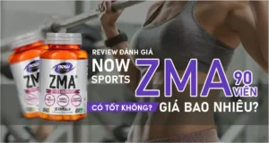 Review đánh giá Now Sports ZMA 90 viên có tốt không? Giá bao nhiêu?