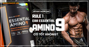 Review đánh giá Rule 1 EAA Essential Amino 9 có tốt không? Giá bao nhiêu?