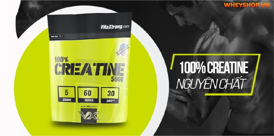 VitaXtrong 100% Pure Creatine được đánh giá cao về chất lượng và độ hiệu quả. Hãy cùng WheyShop tìm hiểu và đánh giá VitaXtrong 100% Pure Creatine 5000 có tốt...