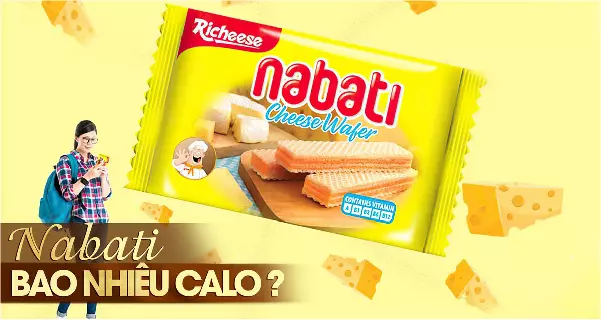 Lượng calo trong bánh Nabati phụ thuộc vào loại bánh và cách làm của từng nhà sản xuất. Vậy bánh Nabati bao nhiêu calo? Bánh Nabati phô mai: chứa gần...
