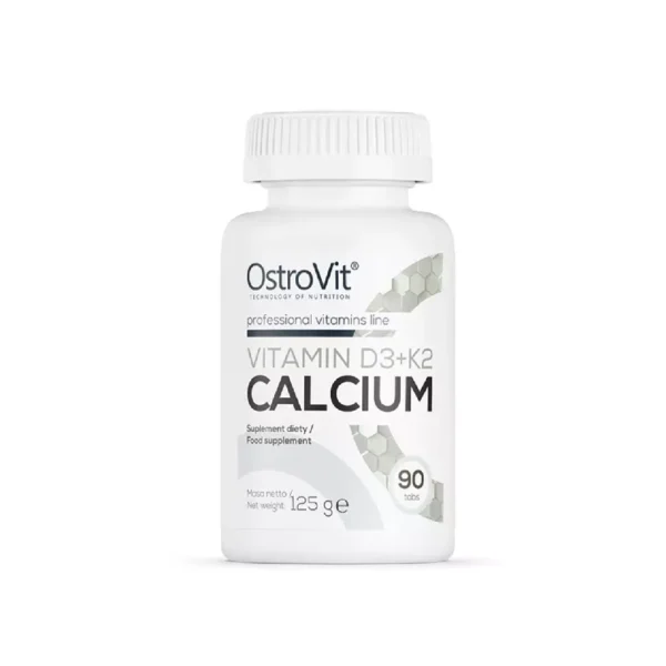 Ostrovit Vitamin D3 K2 Calcium là công thức kết hợp "3 in 1" hỗ trợ xương khớp chắc khỏe. Ostrovit Vitamin D3 K2 Calcium nhập khẩu chính hãng, giá rẻ tại Hà Nội TpHCM