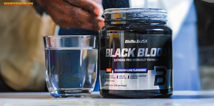 Biotech Black Blood NOX+ bổ sung năng lượng bùng nổ cho buổi tập kiệt sức, độ cơ bắp căng phồng. Cùng WheyShop review đánh giá Biotech Black Blood NOX+ một...