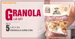Granola là gì? Bật mí 5+ cách ăn Granola giảm cân