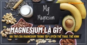 Magnesium là gì? Vai trò của Magnesium trong tập luyện thể thao, thể hình